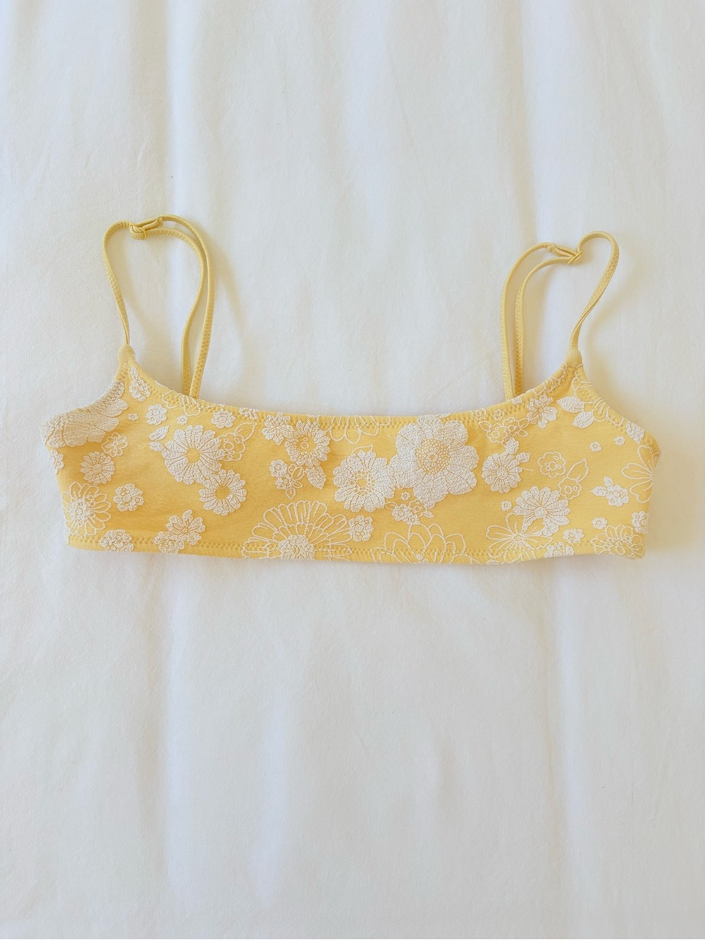 Triangl Yellow Floral Bikini Set - Picture 6 of 13